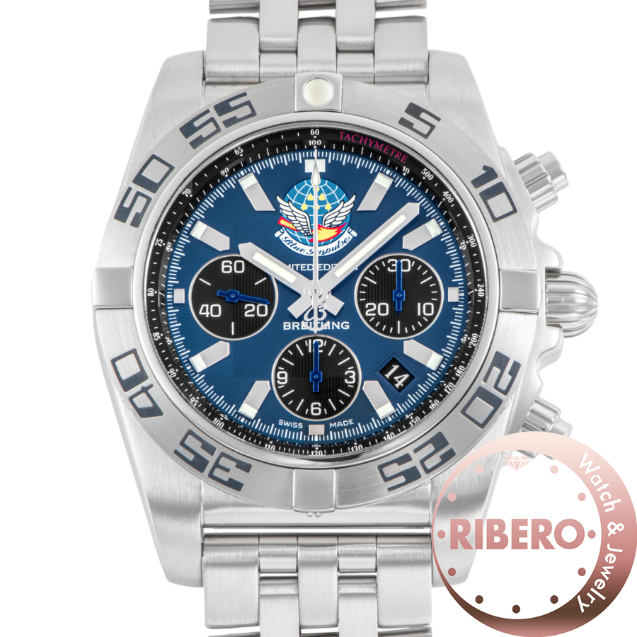 ブライトリング クロノマット44 ブルーインパルス AB01107E/C885 日本限定400本
