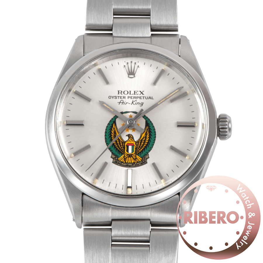 ロレックス エアキング  5500 1971年製 UAE国軍