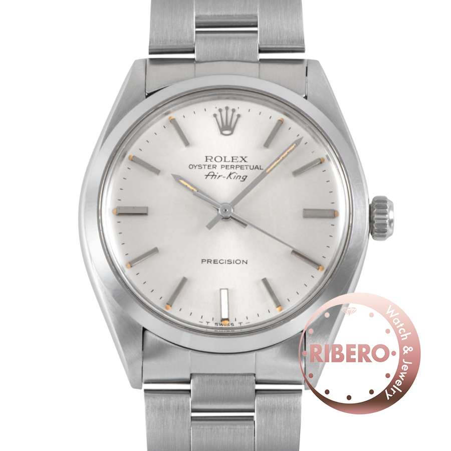 ロレックス エアキング 5500 1979年製 裏蓋シール Tritium