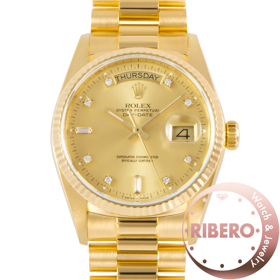 ロレックス デイデイト 18038A 1987年製 Tritium