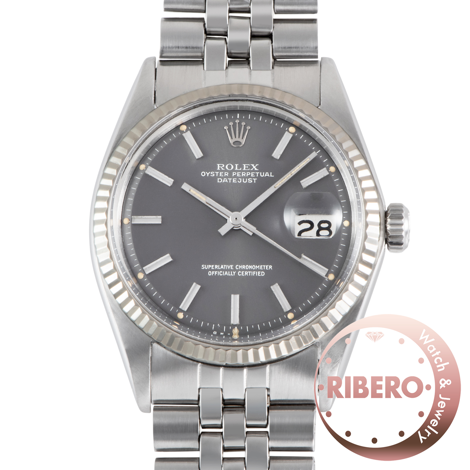 ロレックス デイトジャスト 1601 1973年製 シグマダイヤル Tritium