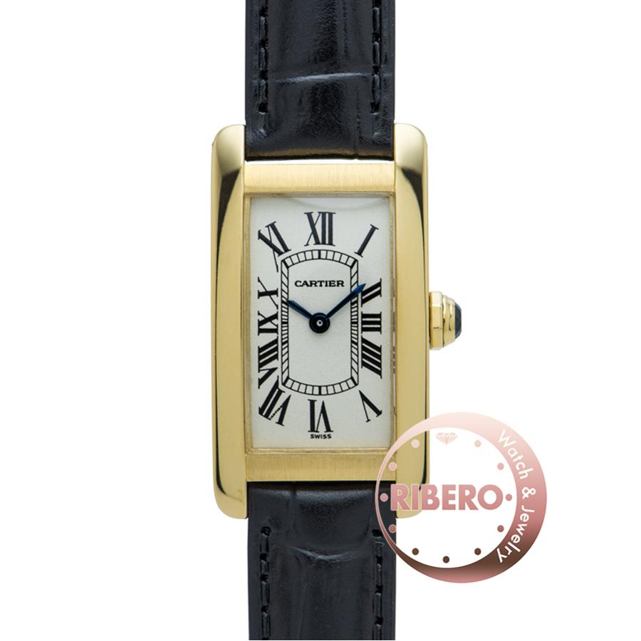 カルティエ タンクアメリカンSM K18YG