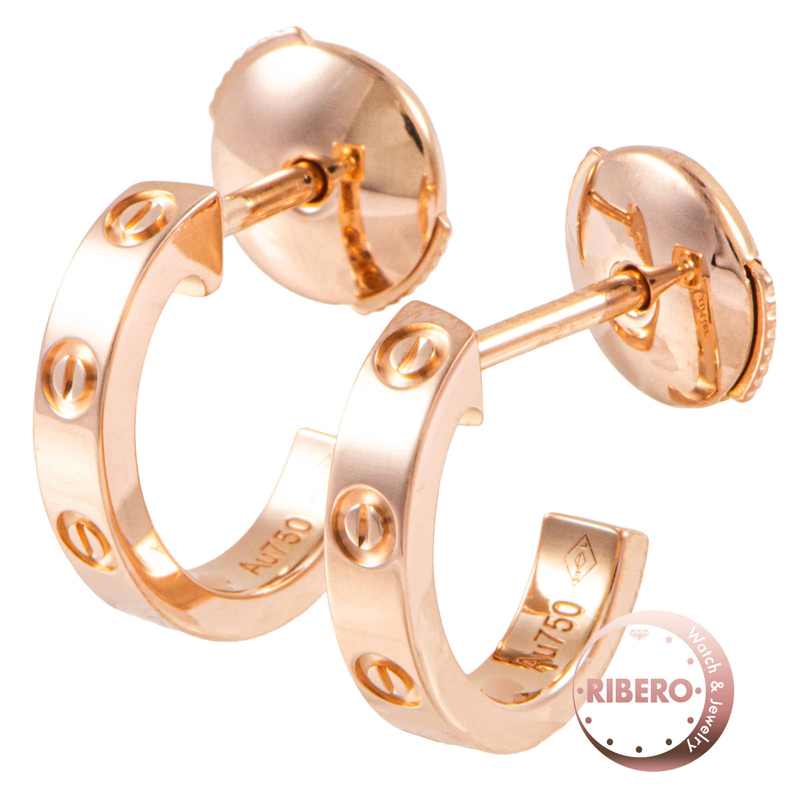 カルティエ ラブ B8301540 ピアス ミニラブピアス