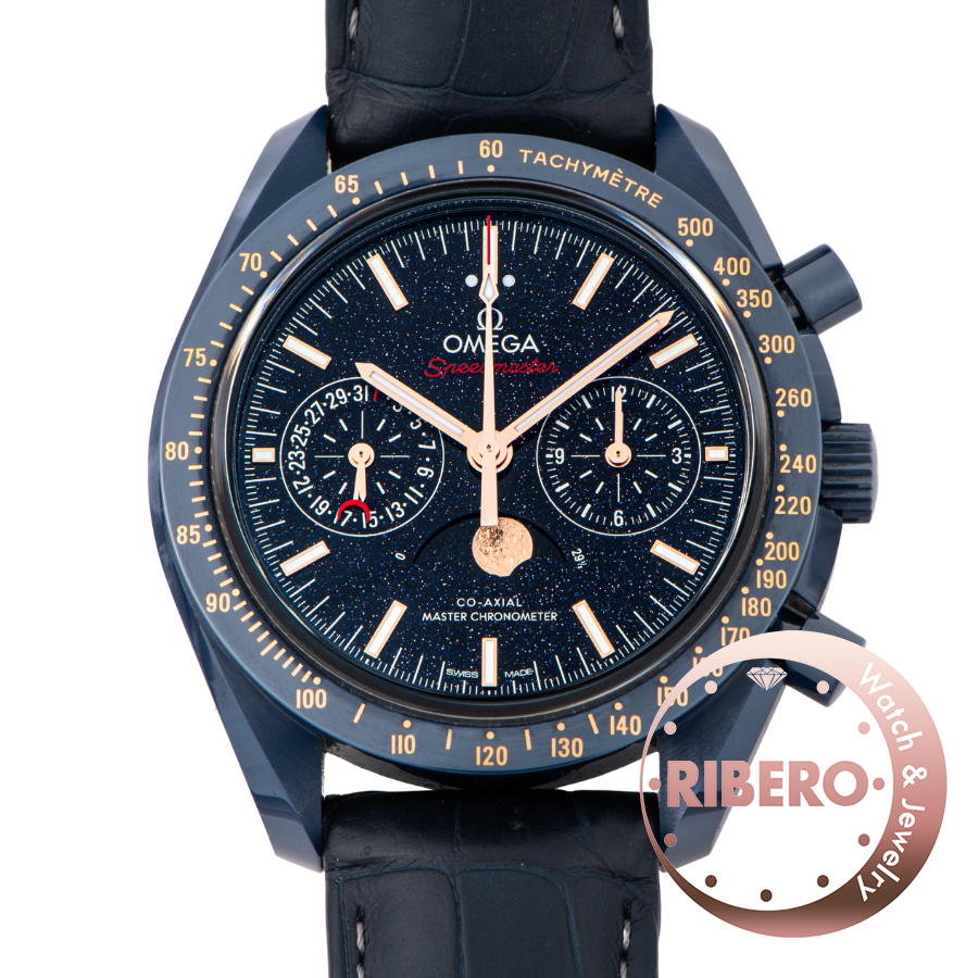 オメガ スピードマスター ブルー サイド オブ ザ ムー﻿ン 304.93.44.52.03.002