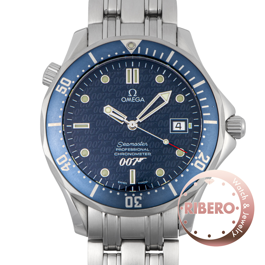 オメガ シーマスター300ｍ 2537.80 10007本限定 ジェームスボンド40周年