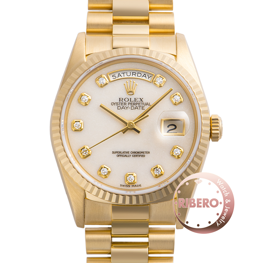 ロレックス 18238G W番 カショロンダイアル