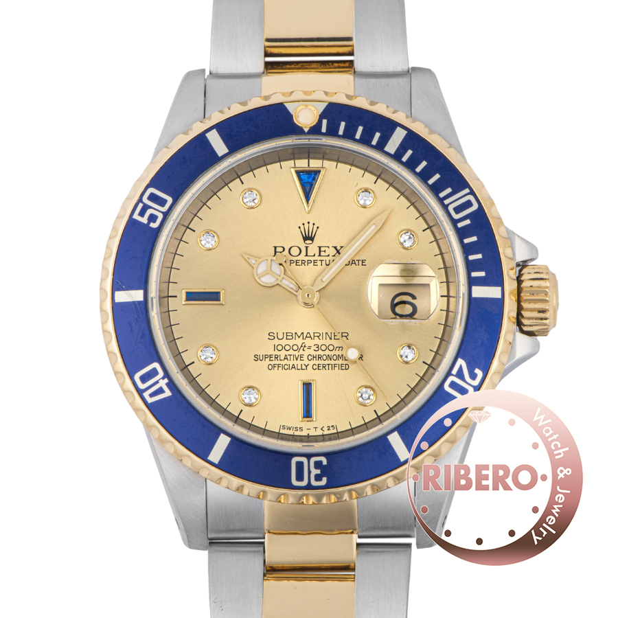 ロレックス サブマリーナデイト 16613SG U番