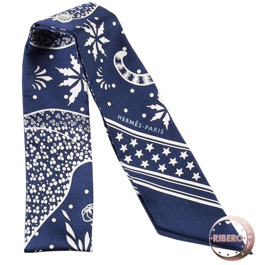 エルメス Les Leopards Bandana レオパード・バンダナ 063350S 02 ツイリー スカーフ