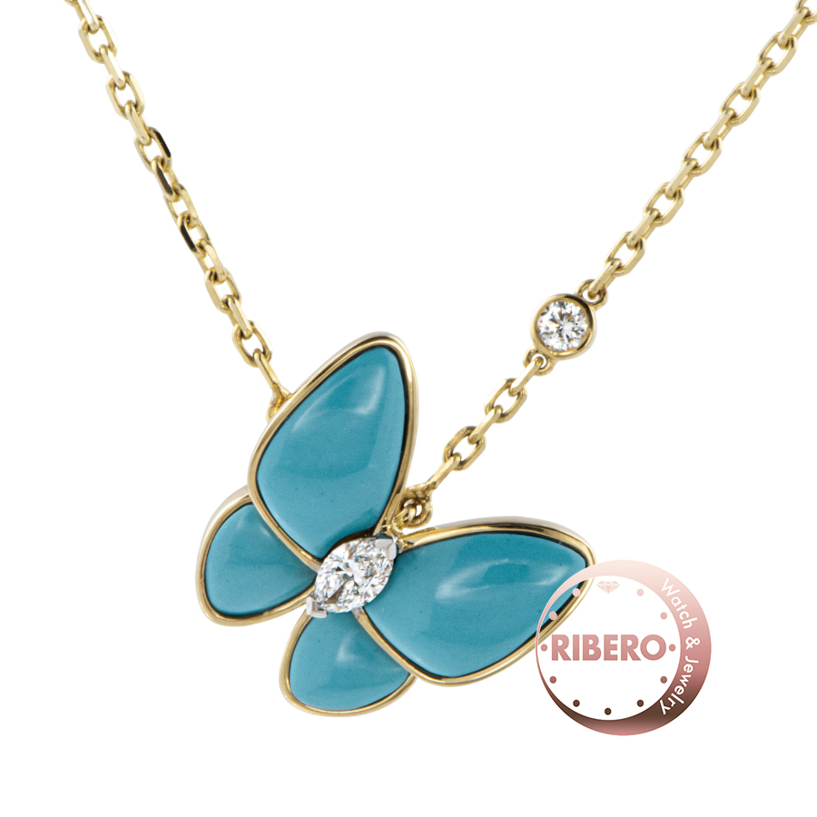 ヴァンクリーフ＆アーペル ドゥ パピヨン ペンダント VCARP7UP00 ネックレス バタフライ 蝶