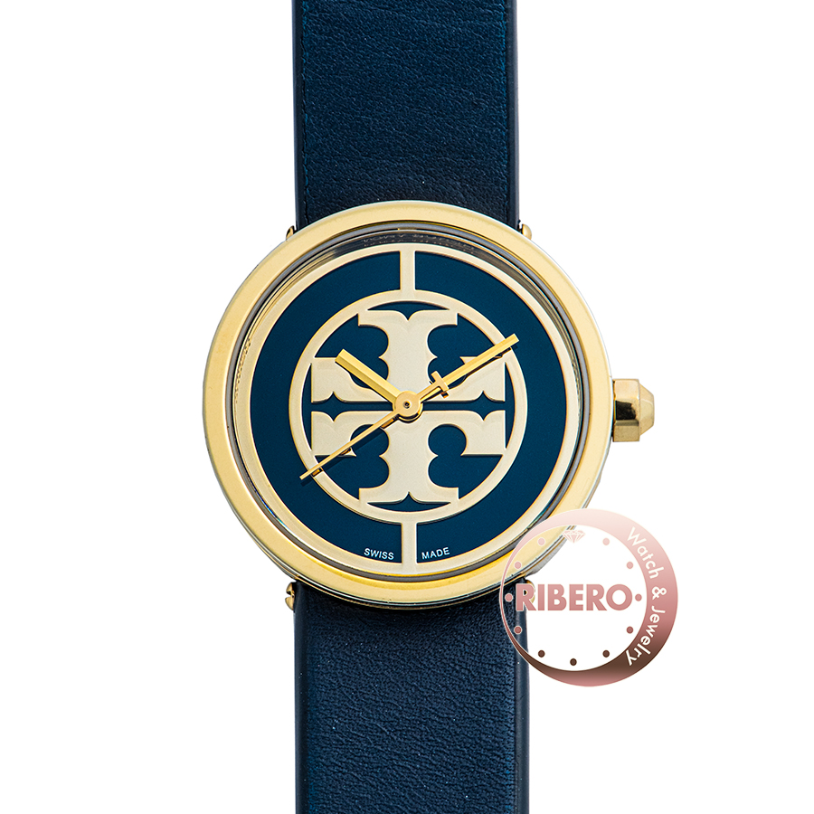 トリーバーチ ロゴ ラウンド3針 TRB4003