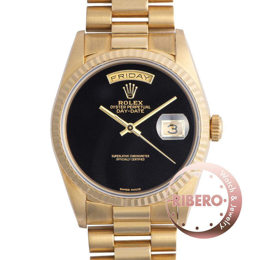 ロレックス デイデイト 18238 N番 Onyx