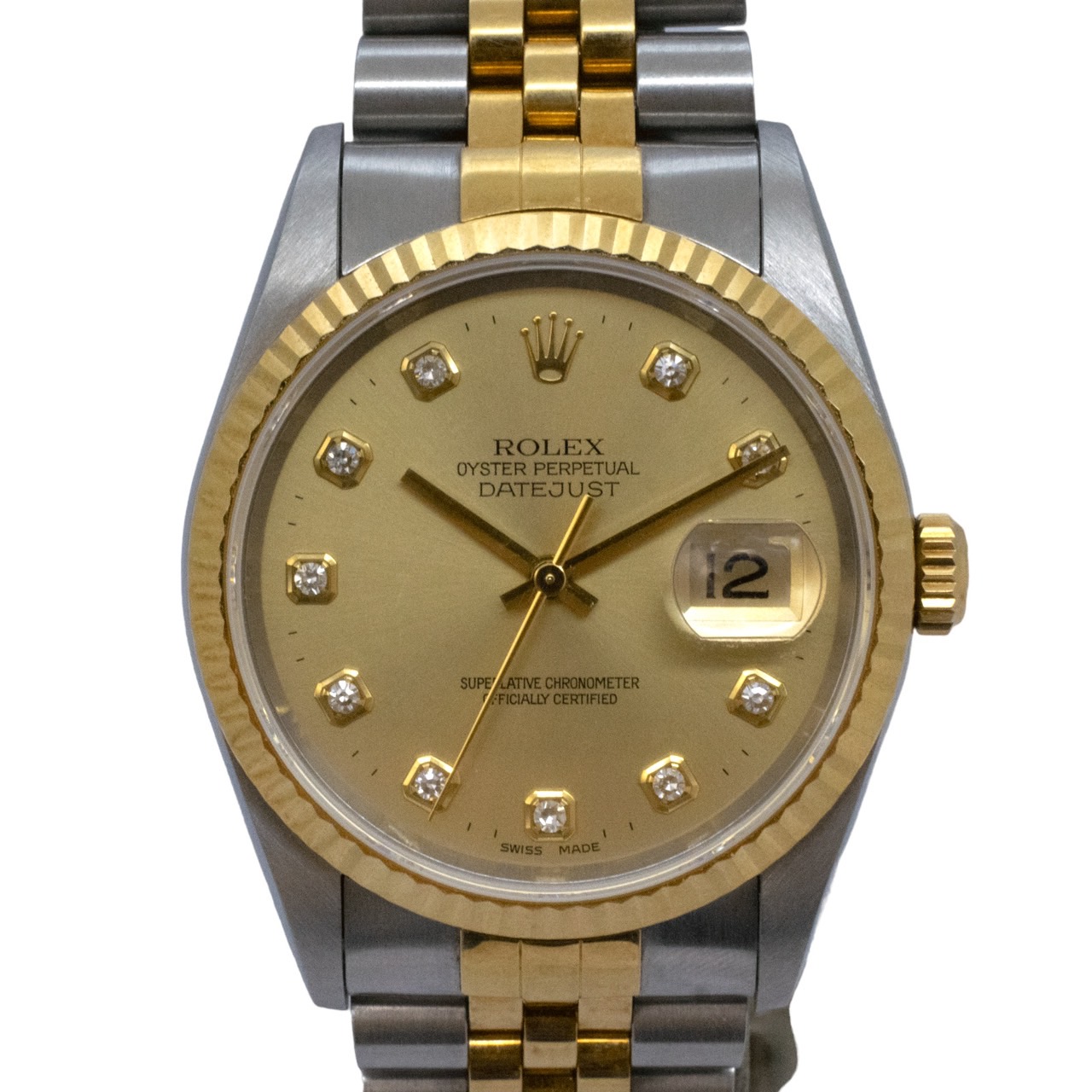 ロレックス デイトジャスト 16233G T番