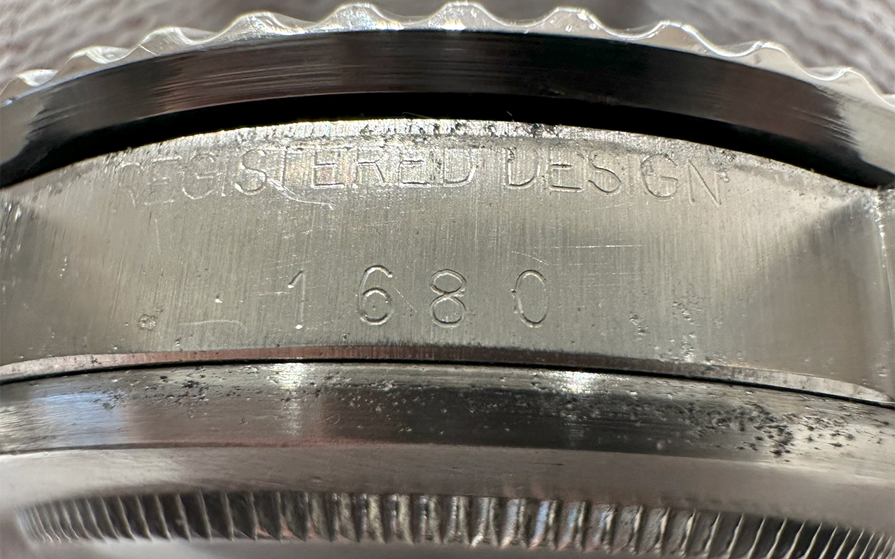 型番の刻印位置（旧型）