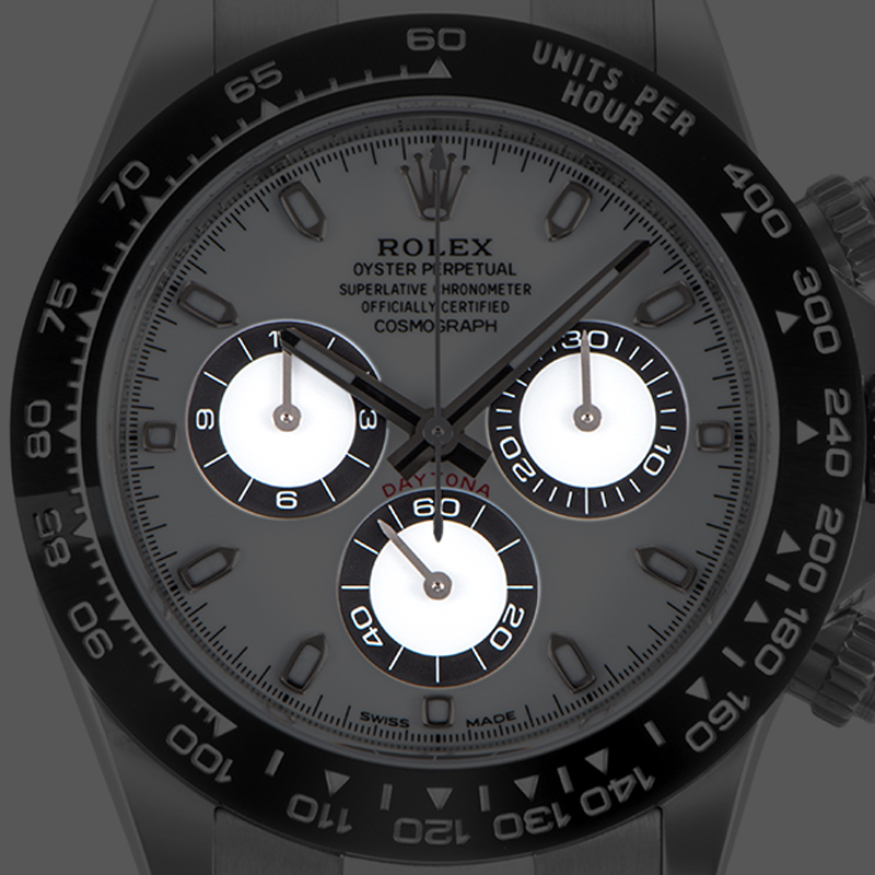 クロノグラフの積算計（サブダイヤル）