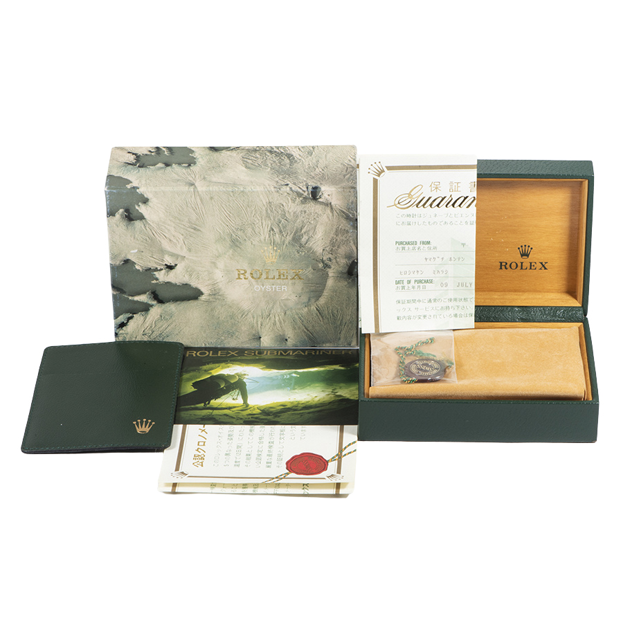 ロレックス 2000年以前のクレーター柄外箱