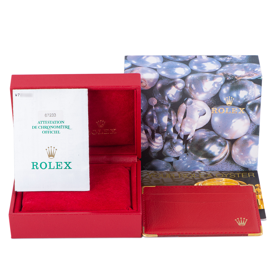 ロレックス 2000年以前のパール柄外箱